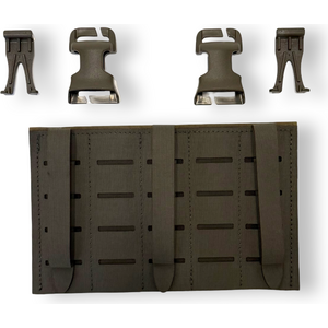 Molle to velcro adapter